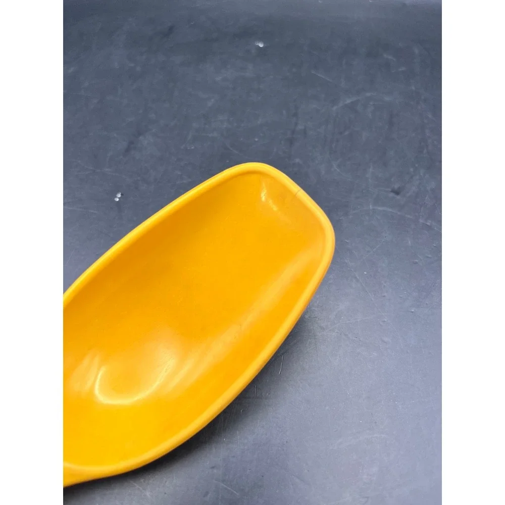 Yellow-Orange Foley Kitchen Scoop Spoon Serving Utensil Hole 11